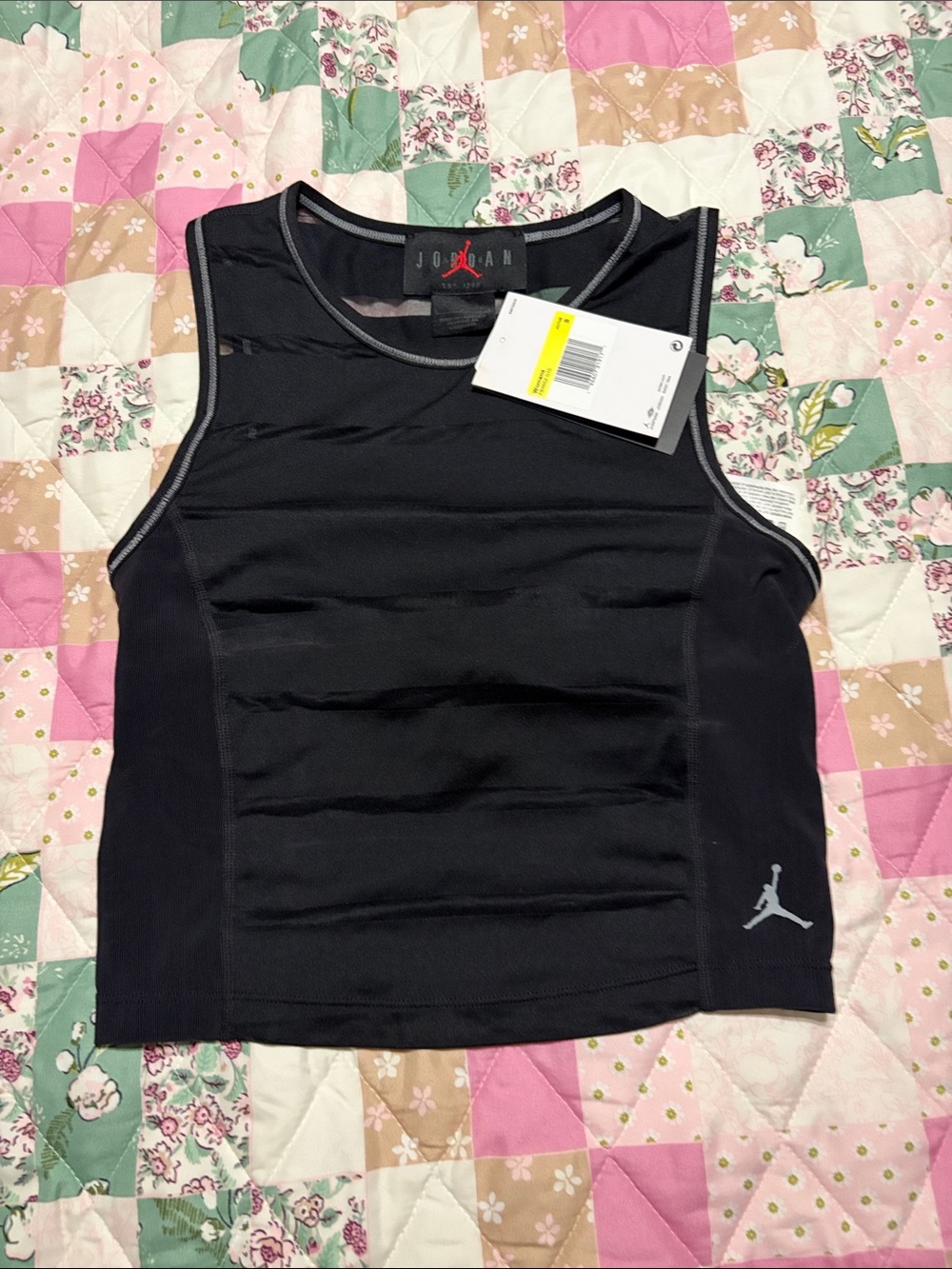 Jordan women’s Dri fit mesh top nwt